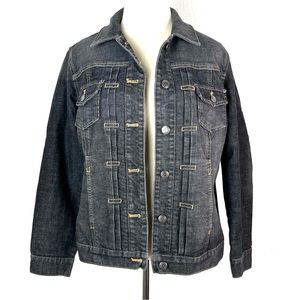 Chico’s Platinum denim jacket